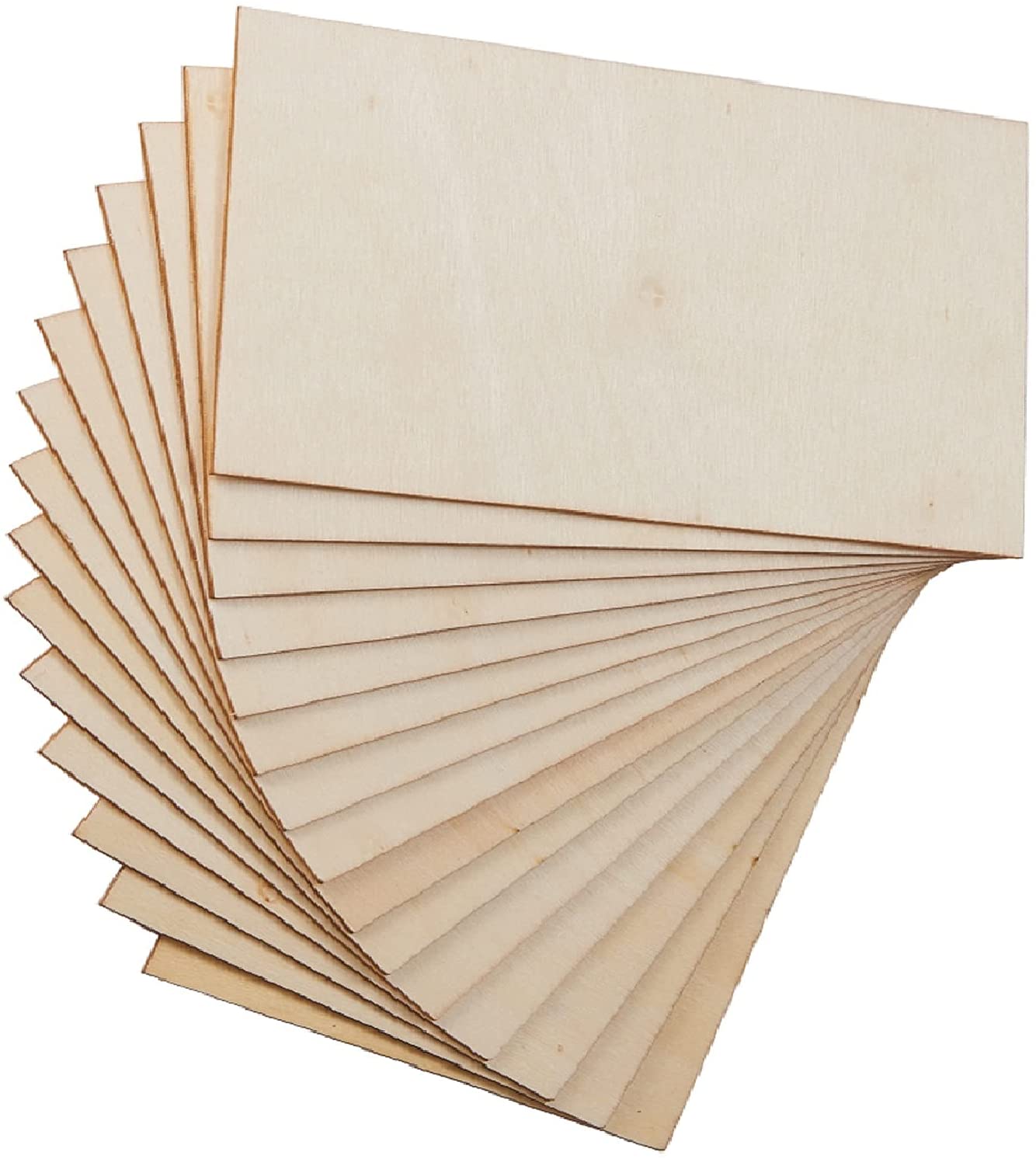 15Pack Balsa Wood Sheets Basswood Thin Wood Sheets Hobby Wood for