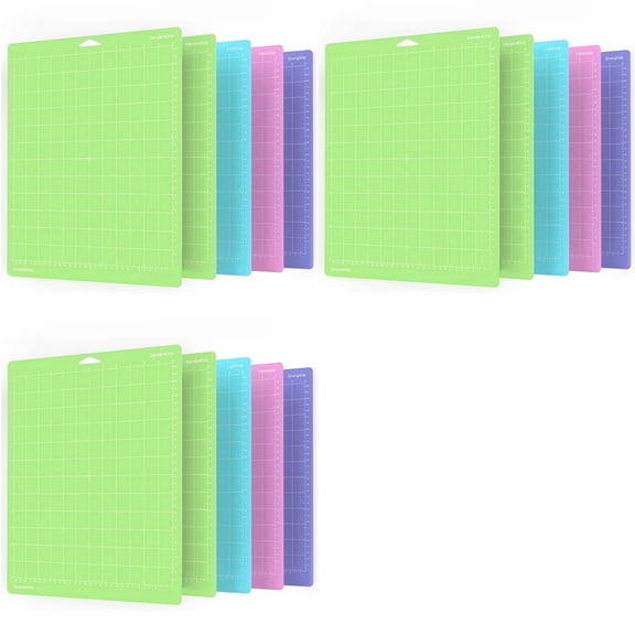 15Pack Cutting Mats for  Maker 3/Maker/Explore 3/Air 2/Air/One(12X12 Inch) Quilting Cricket Mats Accessories