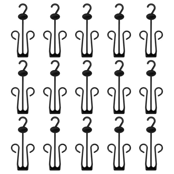 Shop Home Use 15-Pack Plastic Shoe Display Hooks, Hanging Organizer for Shoes