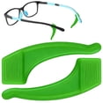 thumbnail image 1 of 15Pairs Green Eyewear Retainers, Dienrx Thin Soft Silicone Glasses Ear Grips, Eye Glasses Ear Grippers For Sports Glasses Sunglasses Reading Glasses Retainers, 1 of 5