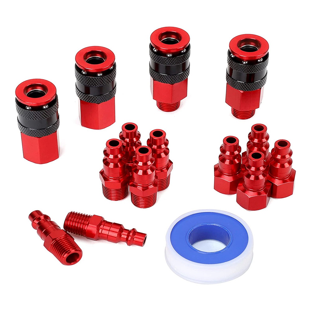15pc-1-4in-npt-coupler-and-plug-kit-quick-connect-fittings-industrial