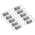 thumbnail image 1 of 15Pcs 0.3x3x10mm Extended Tension Spring, 304 Stainless Steel Extension Spring Steel Dual Hook Compression Springs for Machinery Construction Industrial, Home Repairs, Silver, 1 of 4