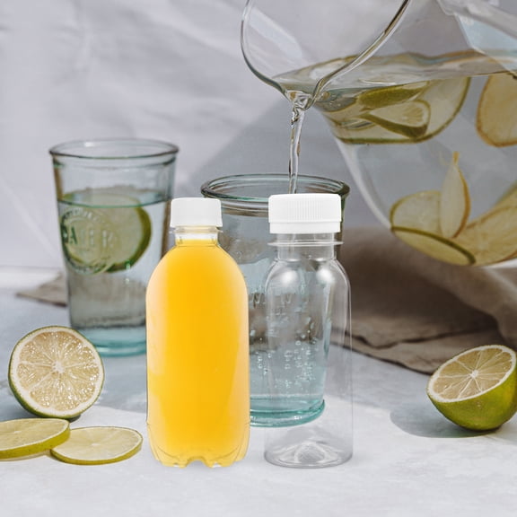 15Pcs 100ML Disposable Juice Bottles for Home Shop