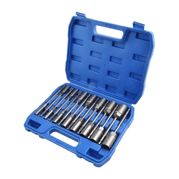 15Pcs 150mm Length 5.5mm-19mm Deepen Hex Socket Sleeve Driver Power Screwdrive