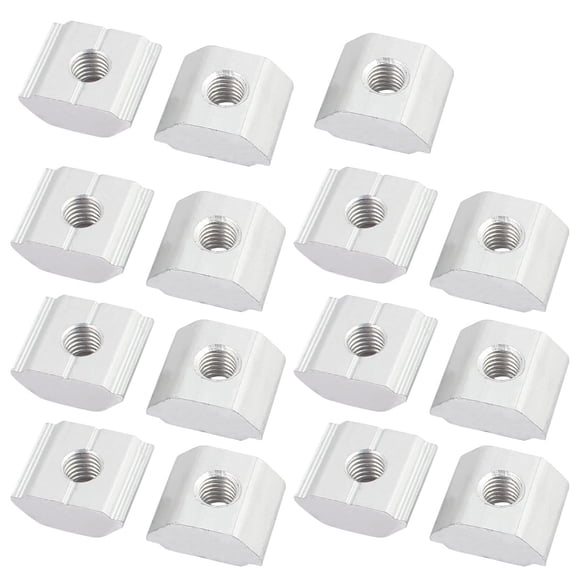 15Pcs Aluminum Solar Panel Mounting Brackets-Mid Clamp for Framed Panels
