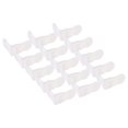 15Pcs Baby Safety Locks White 2.68in 1.38in Sturdy ABS Widely