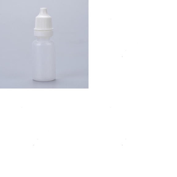 15Pcs Clear Plastic Eye Dropper Bottles Refillable Transparent Essential Oils Bottle with Caps for Various Liquids 6.1cm Capacity 10ml(0.34 fl. oz)