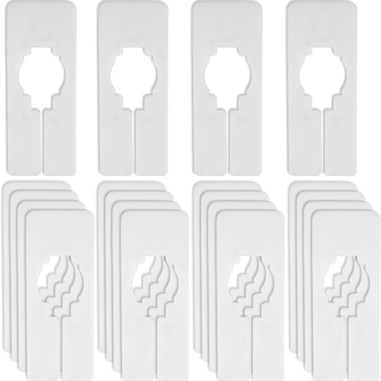 15Pcs Closet Rack Dividers Clothing Hanger Dividers Clothes Size