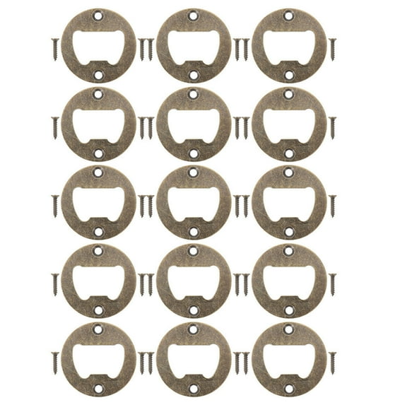 15Pcs Daily Use Bottle Insert DIY Openers Convenient Lid Openers with Screws Can Accessories