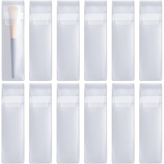 15Pcs EVA Make Up Brush Guard Protectors Cosmetic Makeup Brush Pen Shaper Case Cover Organizer Portable Bags Storage Creative Craft