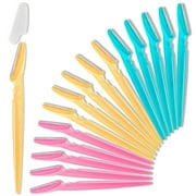 15Pcs Eyebrow Razors, Multipurpose Exfoliating Dermaplaning Tool Face Razor and Eyebrow Shaper For Women Man with Precision Cover By PULMCheerger