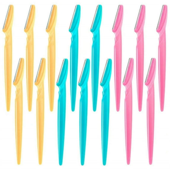 Siquannnn Hydro Facial Device 15Pcs Eyebrow Razors Multipurpose Exfoliating Dermaplaning Tool Face Razors And Eyebrow Shaper For Women Man With Precision Cover