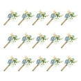 thumbnail image 1 of 15Pcs Groom Boutonnieres Burgundy Boutonnieres with Pins for Men Rose Wedding Ceremony Anniversary Dinner, Blue, 1 of 5