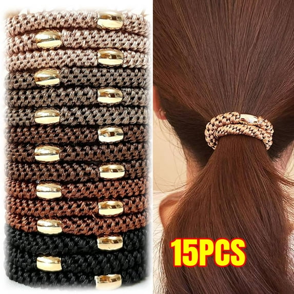 Hair Bobbles, 200Pcs Hair Ties Elastic Hair Bands Ponytail