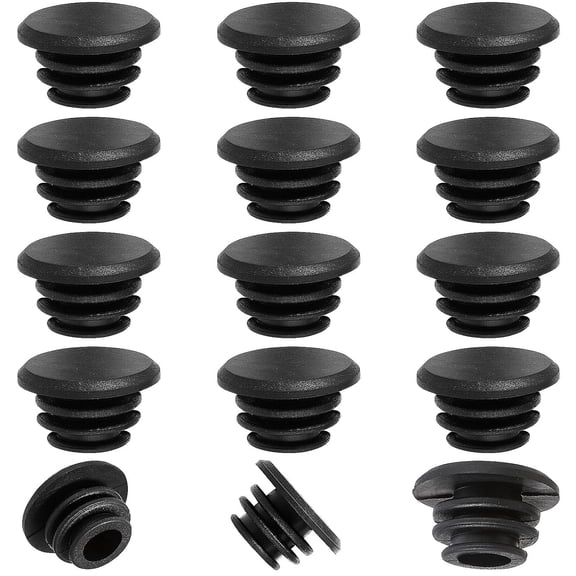 15Pcs Handlebar Bar End Plugs, Plastic Bike Handlebar Caps