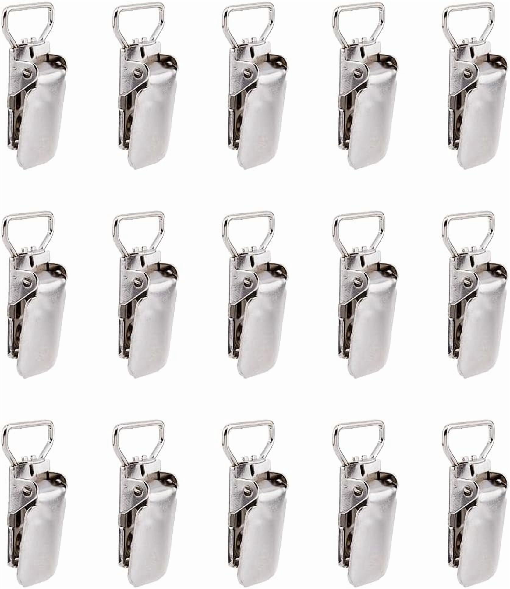15Pcs Iron Heavy Duty Rug Hanging Clips Platinum Metal Clip for Hanging ...