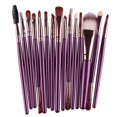 thumbnail image 1 of 15Pcs Makeup Brush Set - Cosmetic Professional Brushes Tools Kit for Blush Highlighter Eye Shadow Eyeliner Eyelash Eyebrow Brush Cosmetic Beauty Tool Kit, 1 of 1