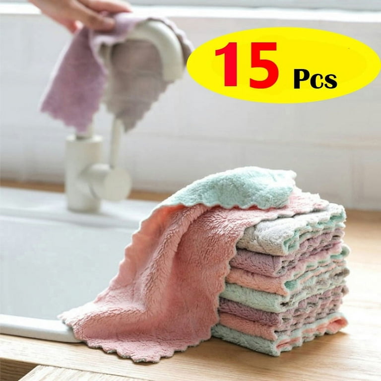 Microfiber Dish Cloths, Ultra Absorbent, Kitchen Dish Rags, For