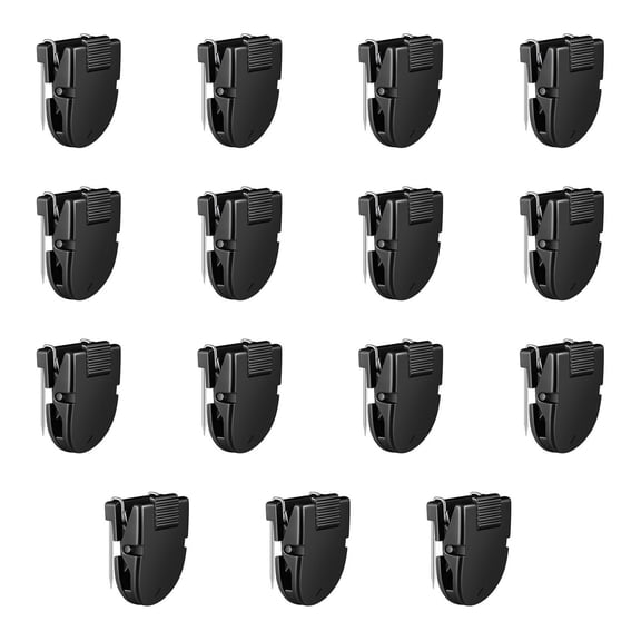 15Pcs Multipurpose Clips Plastic Fabric Panel Clip For Fabric Wall Cork Bulletin Board Office School Supplies