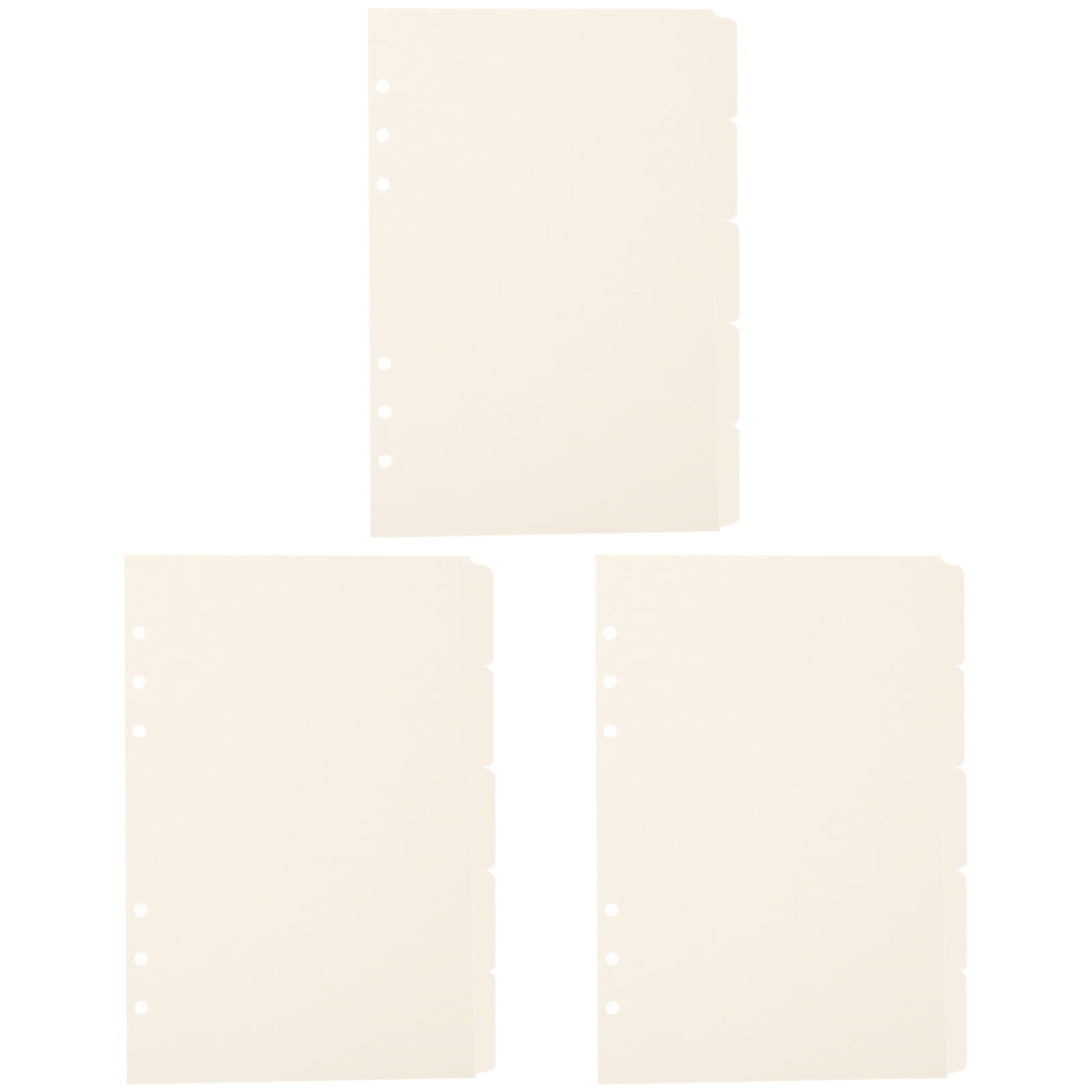 Binders Classification 15Pcs Paper Binder Dividers Office Tab Dividers A5 Binder Dividers ...