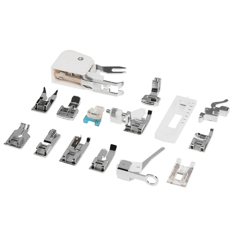 15Pcs Presser Foot for Brother Janome Singer Multifunctional Sewing Machine  Accessories Kit, Sewing Presser Foot Set, Presser Foot 