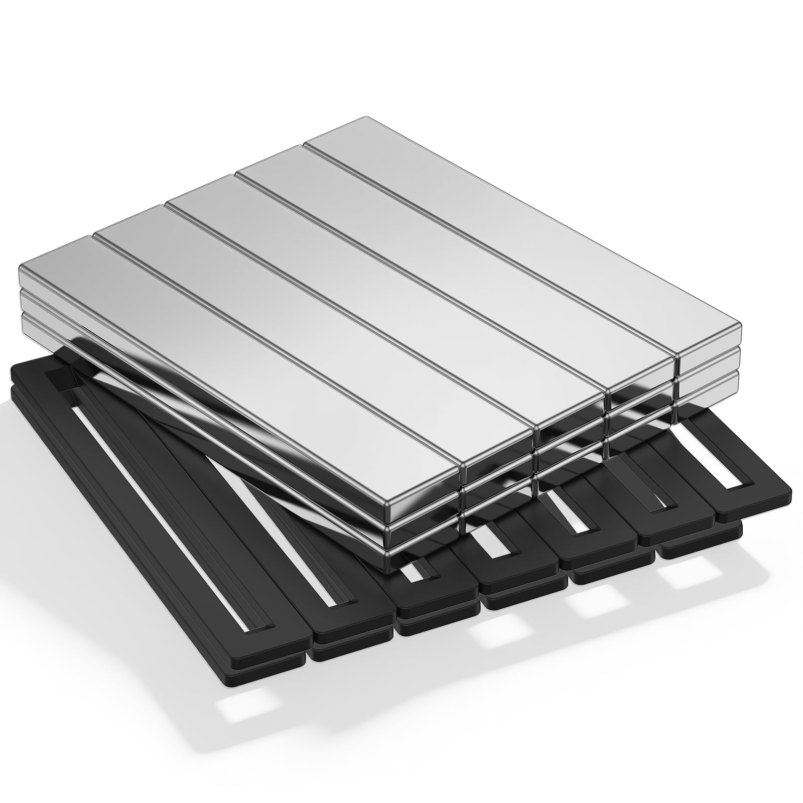 15Pcs Rare Earth Neodymium Magnet Bar N52 Rectangle Heavy Duty Neodymium Magnet for Home Kitchen Garage Bedroom Office