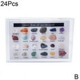 thumbnail image 1 of 15Pcs Rocks Gemstones Collection Box Quartz Crystasl Mineral Natural S0O4, 1 of 9