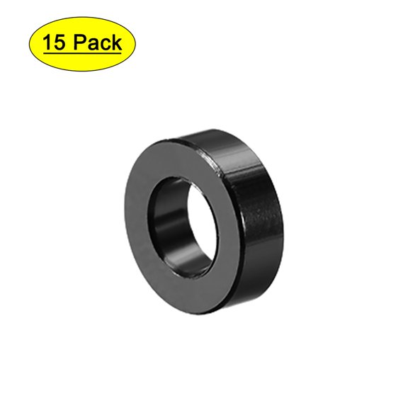 15Pcs Round Aluminum Standoff Column Spacer 3.1x6x2mm(IDxODxH) Black for FPV Quadcopter RC Multirotors Parts DIY