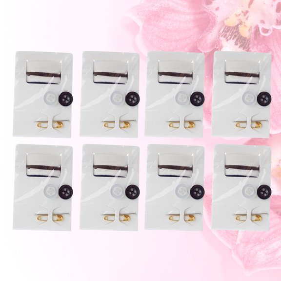 15Pcs Sewing Thread Set Assorted Color Compact Sewing Kit for Small Repairs and Travel