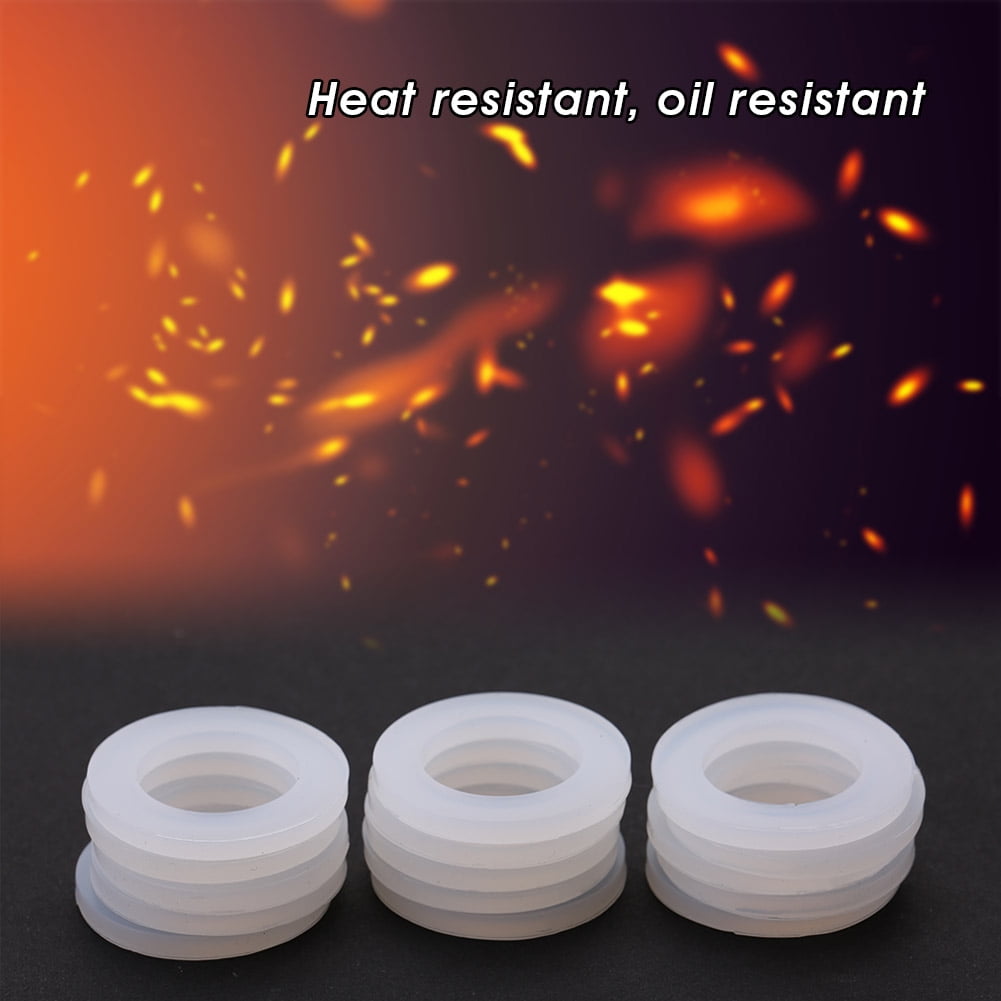15Pcs Silicone O Rings, Gaskets Washer, Rubber Sealing Flat Gasket