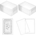 thumbnail image 1 of 15Pcs Silver Bar Case Acrylic Silver Bar Holder Clear Storage Container Compatible Gold Silver Bar 3.3x2.1 Inner Storage Silver Bullion Storage, 1 of 9