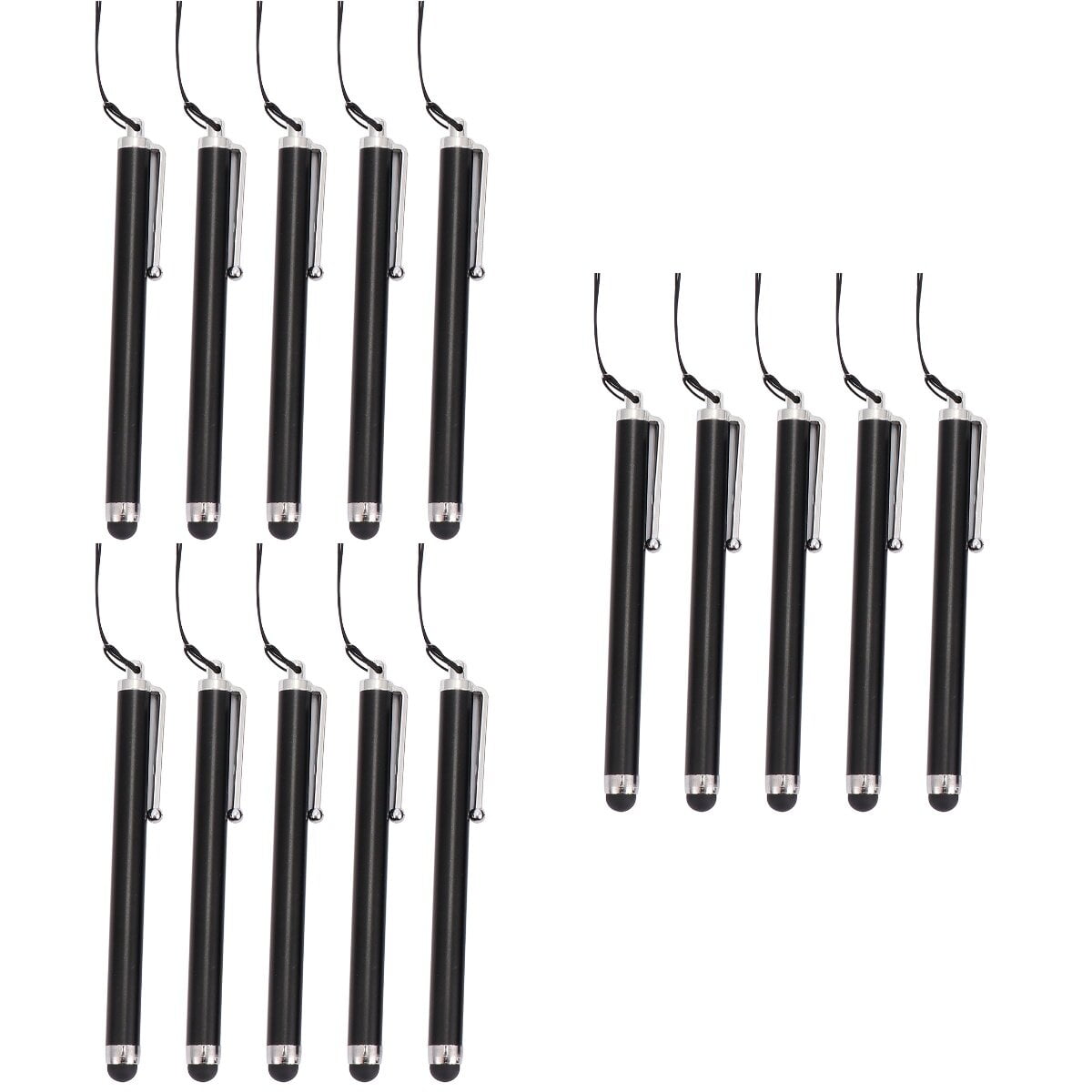 15Pcs Stylus Pens for Touch Screens(5 Pack), High Precision Capacitive Stylus Pen for iPad