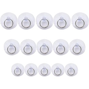 50pcs Clear Transparent Hanger Room Kitchen Bathroom Suction Cup Sucker 50pcs Clear Transparent Hanger Room Kitchen Bathroom Suction Cup Sucker