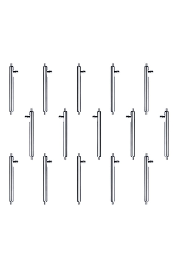 15Pcs Watch Pins Professional Stainless Steel Tool Assortment Watch Strap Links Pins Replacement for Watchmaker