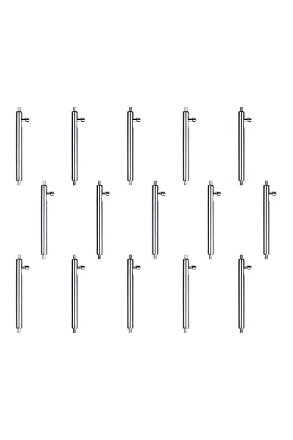 15Pcs Watch Pins Professional Stainless Steel Tool Assortment Watch Strap Links Pins Replacement for Watchmaker