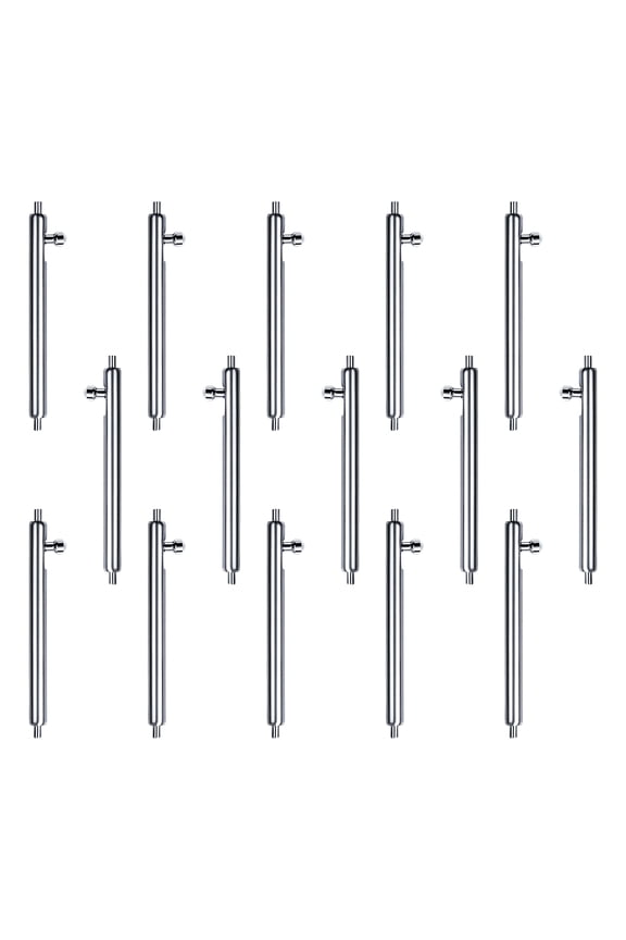 15Pcs Watch Pins Professional Stainless Steel Tool Assortment Watch Strap Links Pins Replacement for Watchmaker