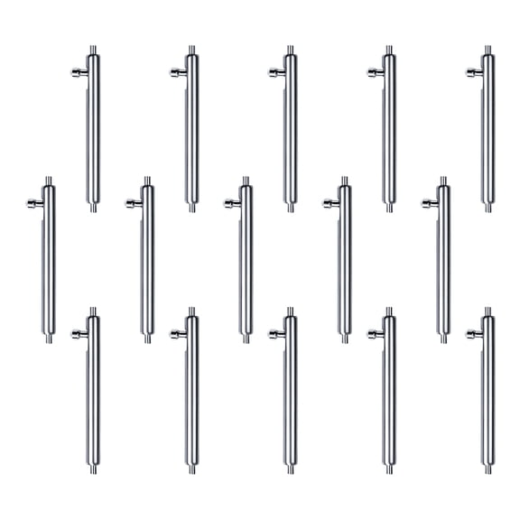 15Pcs Watch Strap Links Pins Connection Fixed Stainless Steel Ear Rod Watch Bolt Hand Repair Tool Set Accessories