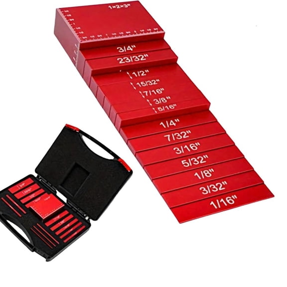 15Pcs Workshop Grade Calibration factors For Woodshop Equipment Needs