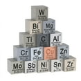 15Piece Metal Elements Cubes Density Cube Set for 1 Periodic Table of