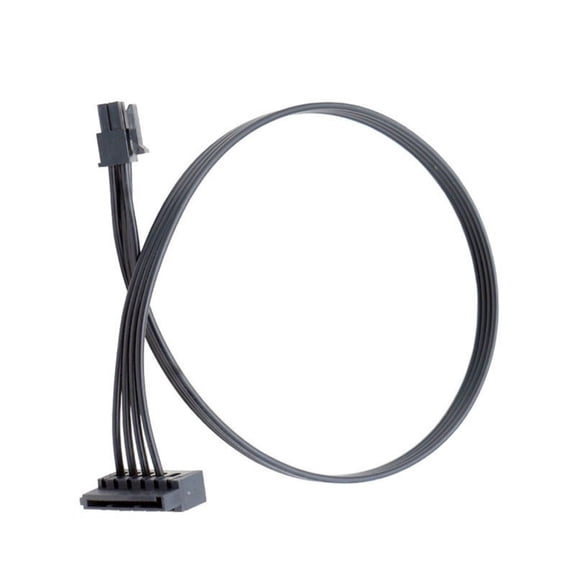 15Pin Male to 4Pin/6Pin Floppy Power Converter Adapter Cable Power 15P to 4P/6P Drive Supply