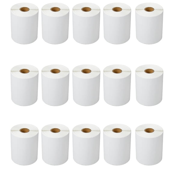 15ROLLS 4"X6" Direct Thermal Postage Labels for Zebra TLP LP2844 ZP450 GC420t