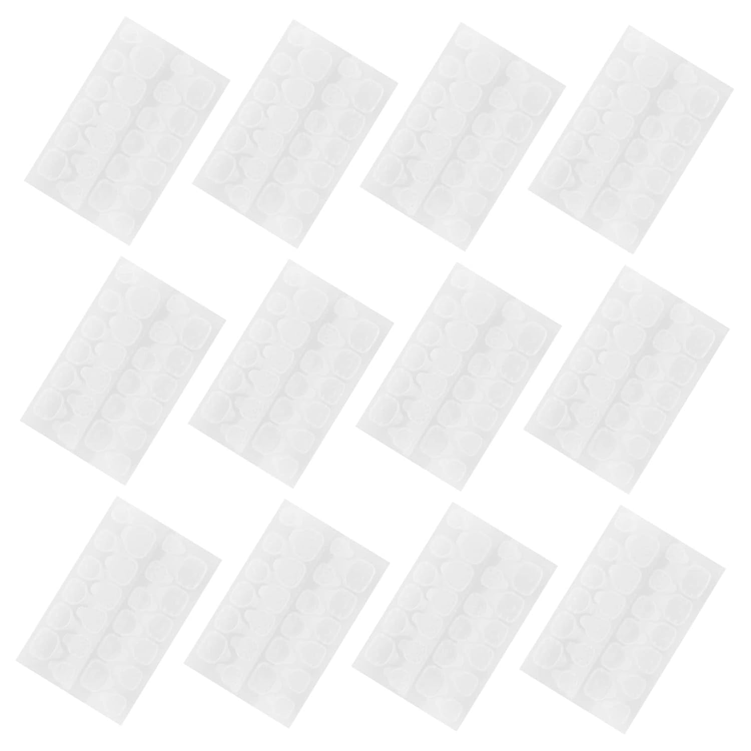 15Sheets il Jelly Glue Double Side Glue il Sticker Artificial il Glue ...