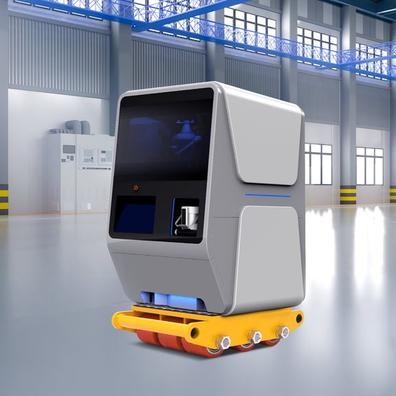 15T/33000LB Heavy-Duty Machinery Mover - 9 Rollers, 33,069lbs Load Capacity, Durable Alloy Steel & PU, Flexible & Quiet Movement for Easy Heavy Load Transport