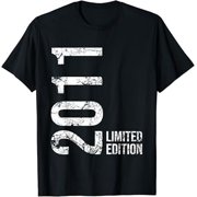 15Th Birthday 15 Years Boy Girl Retro Vintage Birthday Gifts 2011 Gift Vintage T-Shirt Unisex S To 5XL