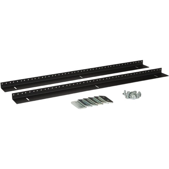 15U LINIER Wall Mount Vertical Rail Kit - 10-32 Tapped