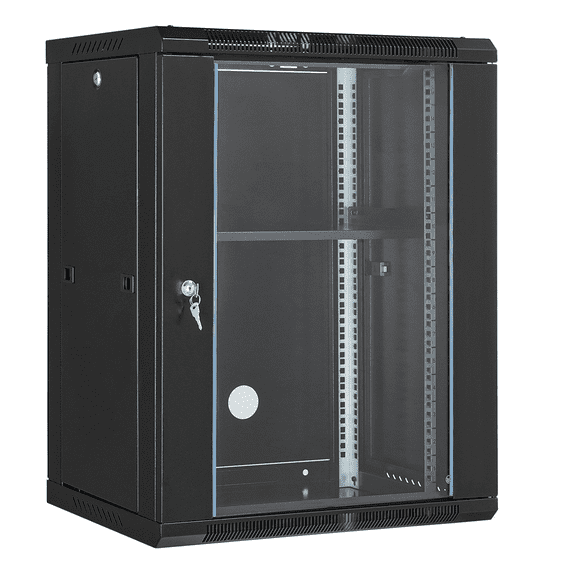 15U Server Rack Wall Mount Cabinet - 18