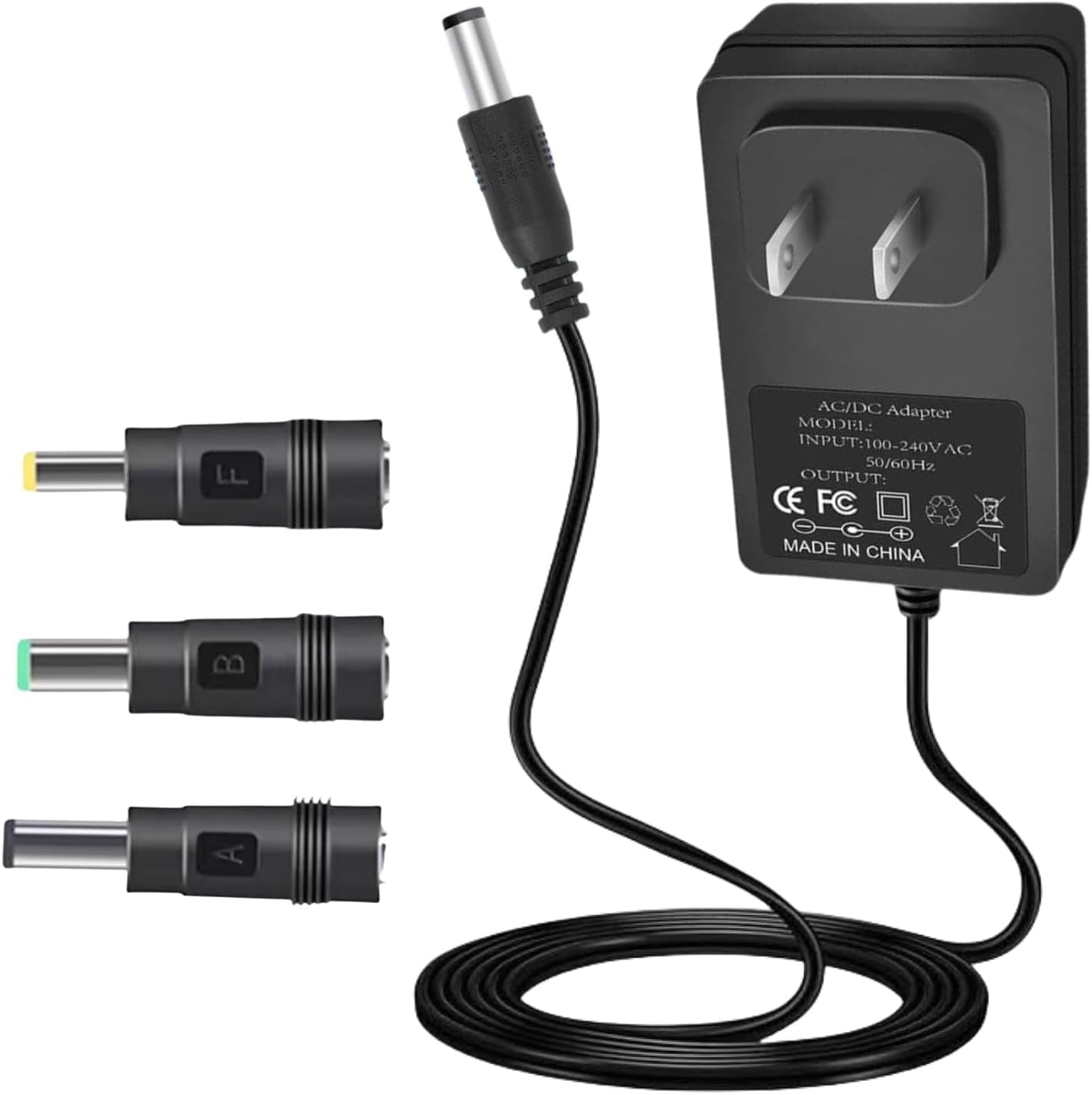 15V 2A Power Supply Charger Cable (Input AC 100V240V, Output DC 15