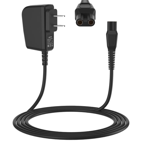 15V 360mA 5.4W Power Adapter, 3.3FT Replacement Charger for Electric Shavers & Trimmers