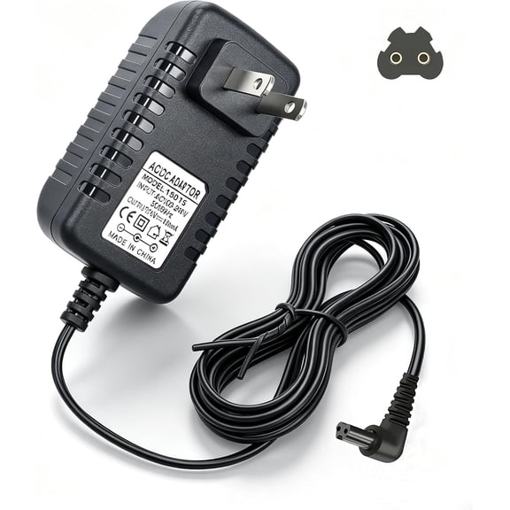 15V Charger Replacement for Black and Decker Dustbuster HLVA315J HH1315JO42 HLVA315J22 HNVB115J10 Power Cord Adapter