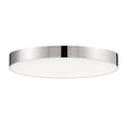 thumbnail image 1 of 57662WTPC Maxim Lighting Trim-15W 1 LED Flush Mount-7 Inches wide by 0.75 inches high-Polished Chrome Finish, 1 of 4